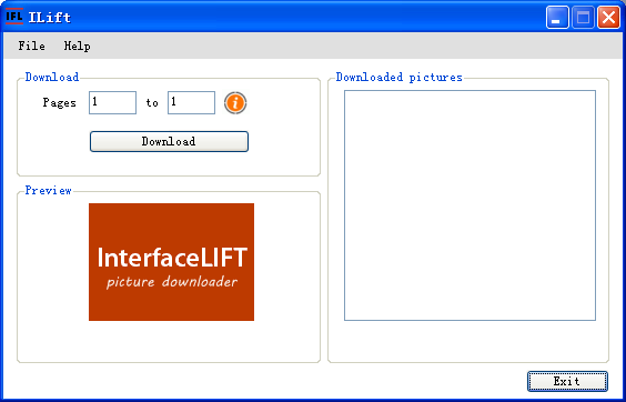 Interfacelift Pictures Downloader ɫ