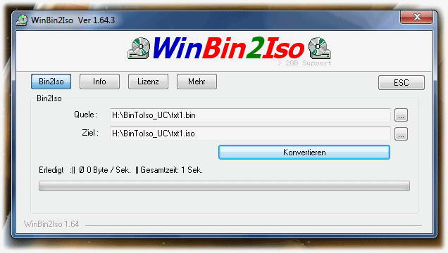 WinBin2Iso PortableV2.72  ٷ
