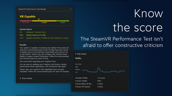 SteamVR Performance TestѰ