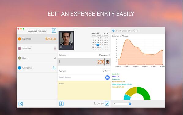 Expense Tracker MacV1.0.1 Mac