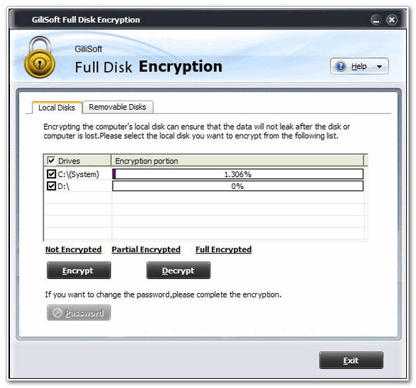 Full Disk Encryption(Ӳ̼ܹ)V3.3.1 ԰