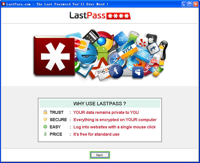 Lastpass x64()V3.1.0 Թٷװ