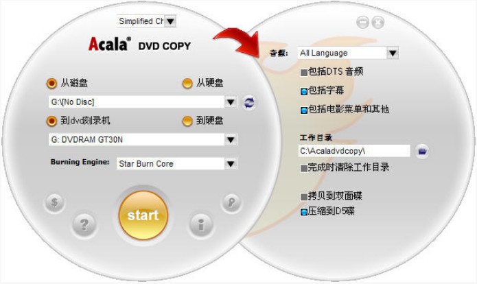 Acala DVD Copy(DVDӰƬ)V3.4.5 ԰