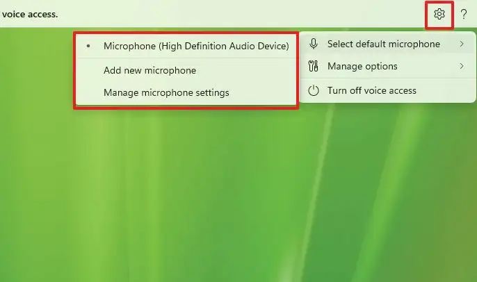 Windows 11 22H2 启用和使用语音访问教程