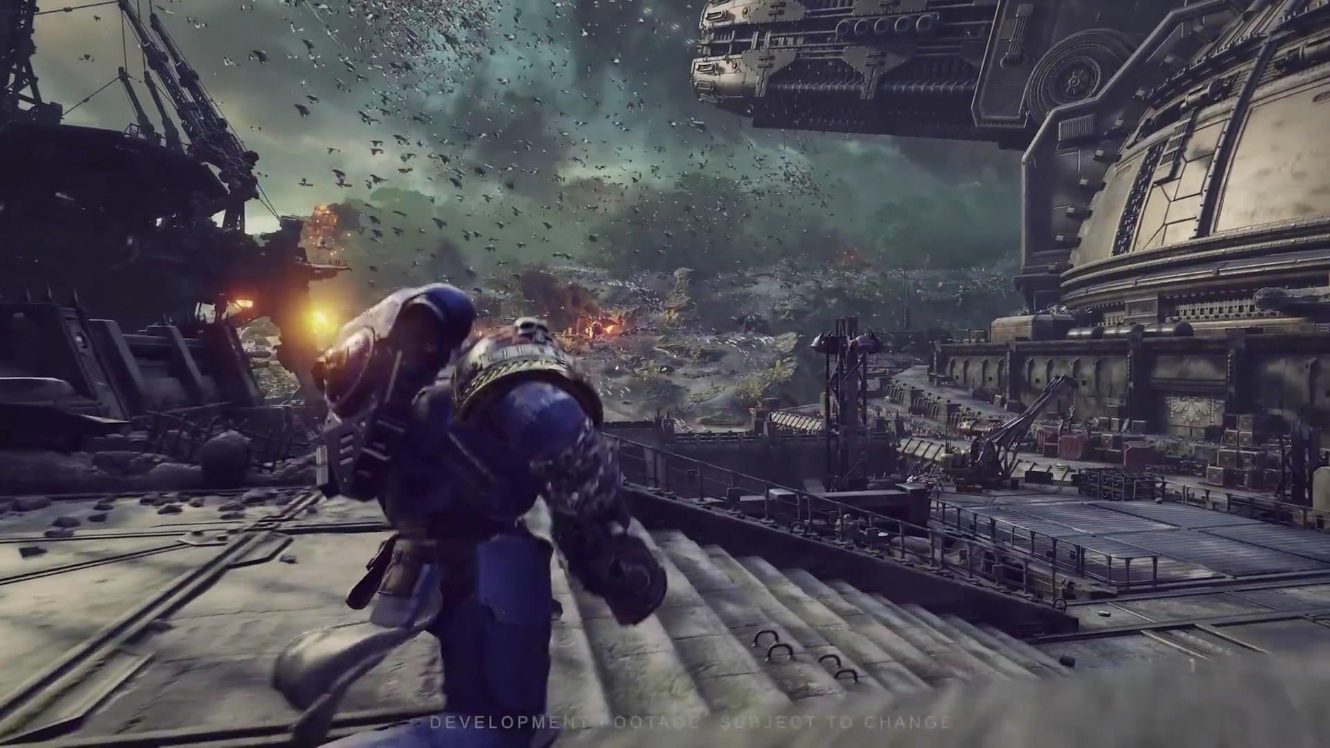 狂暴射击动作游戏《战锤40K：星际战士2》试玩预告片