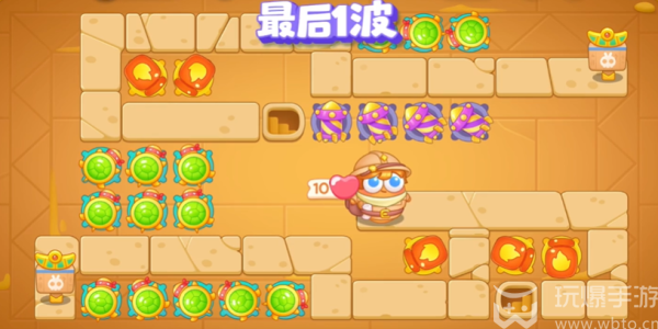 How to pass level 104 of Defending Carrot 4 Return of the Pharaoh