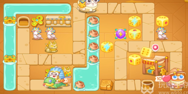 How to pass the 98th level of the return of the pharaoh