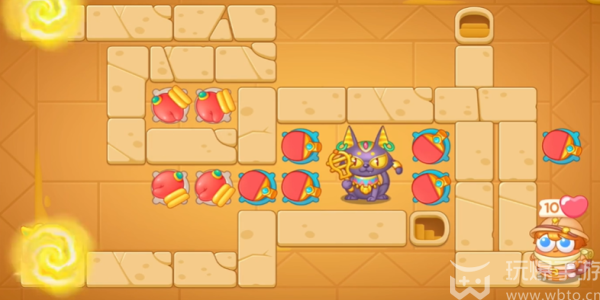 How to pass the 99th level of the return of the pharaoh