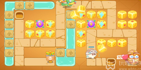 How to pass the 98th level of the return of the pharaoh